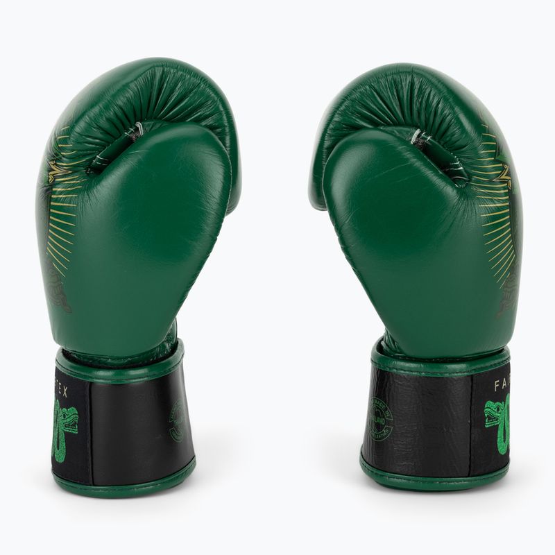 Fairtex X Tom Atencio Boxing Resurrection zöld bokszkesztyű 4