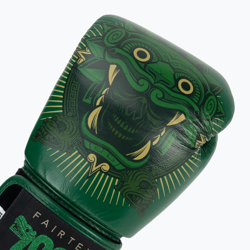 Fairtex X Tom Atencio Boxing Resurrection zöld bokszkesztyű 5