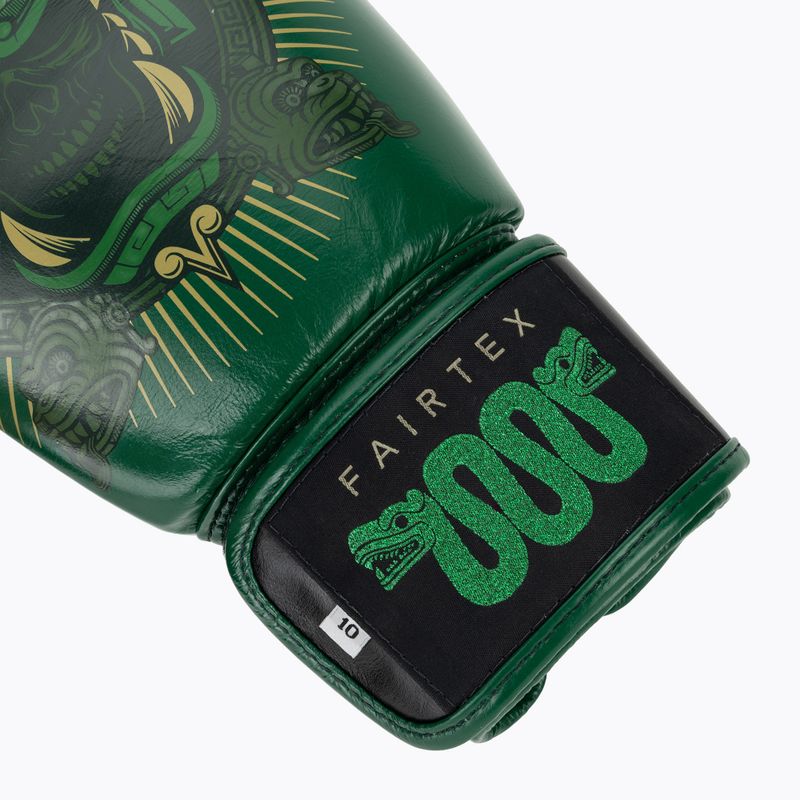 Fairtex X Tom Atencio Boxing Resurrection zöld bokszkesztyű 6