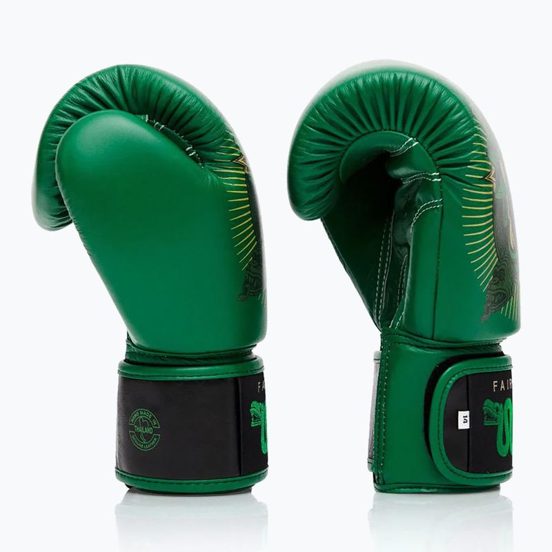 Fairtex X Tom Atencio Boxing Resurrection zöld bokszkesztyű 3
