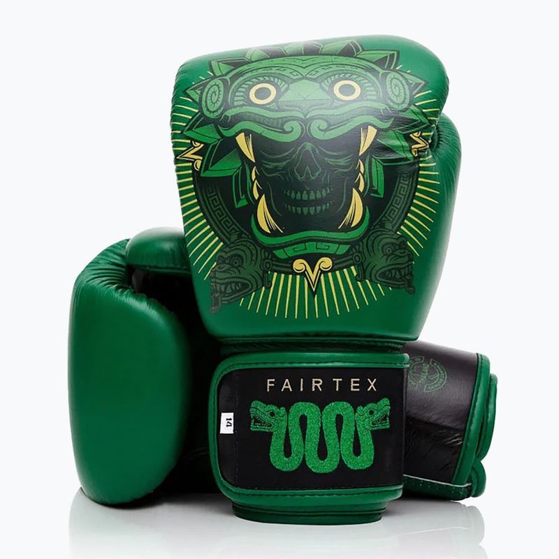 Fairtex X Tom Atencio Boxing Resurrection zöld bokszkesztyű 4