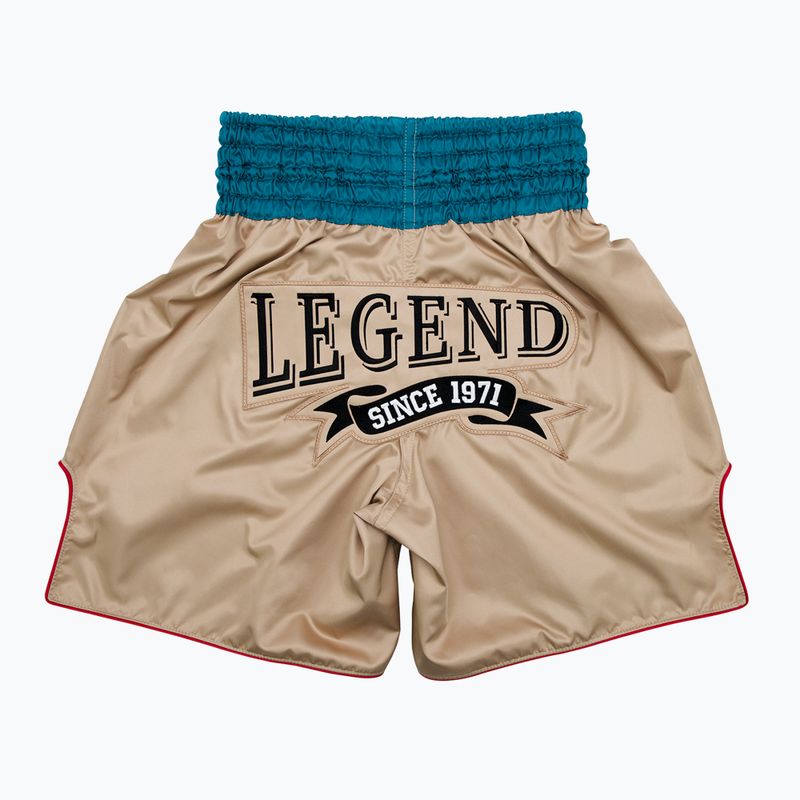 Fairtex Boxing Trunks BT2010 'Vintage' khaki színű boksznadrág 2