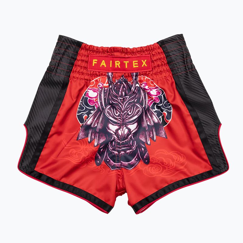 Fairtex Gyermek boxnadrág BSK2108 'Silent Warrior' piros