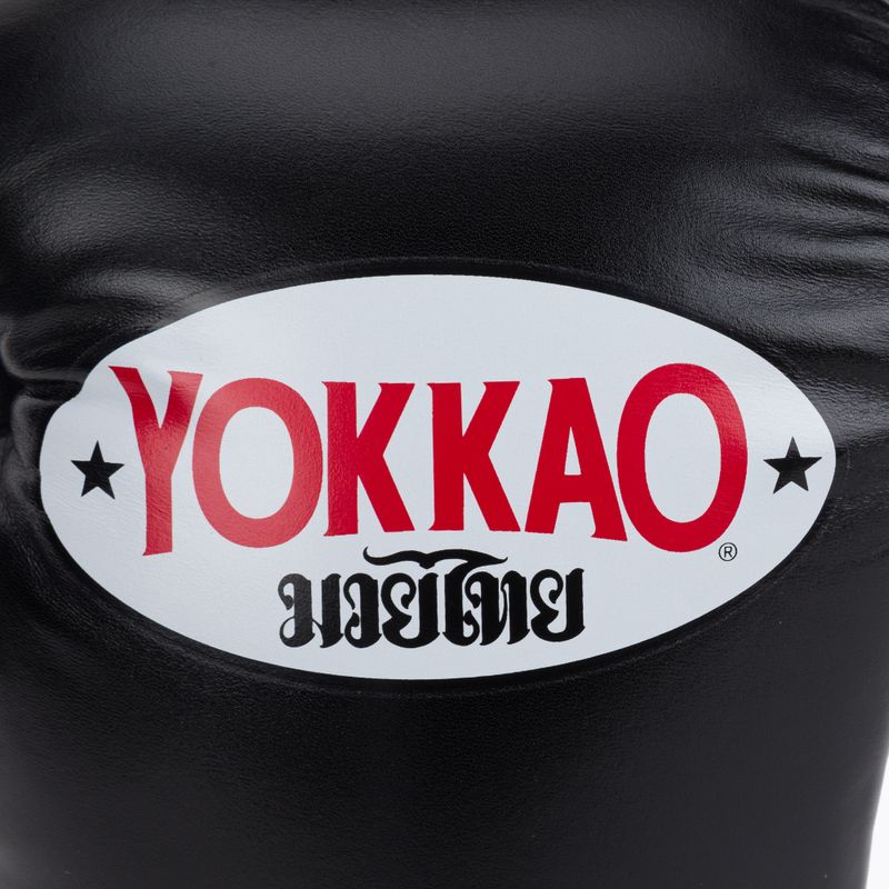 YOKKAO Matrix bokszkesztyűk fekete BYGL-X-1 5