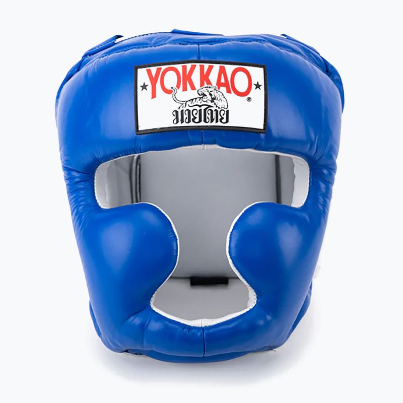 Férfi fejvédő boxhoz YOKKAO Training blue