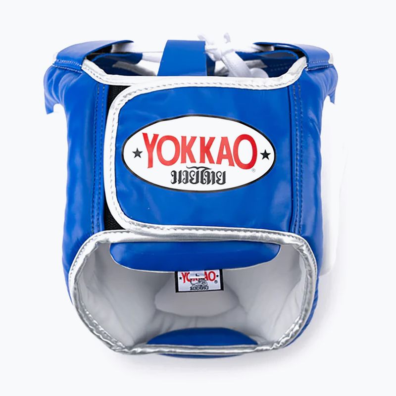 Férfi fejvédő boxhoz YOKKAO Training blue 2