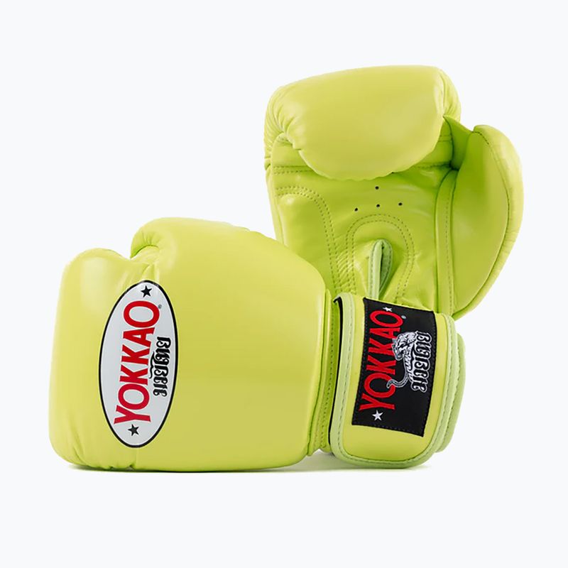 YOKKAO Matrix lime punch férfi boxkesztyű