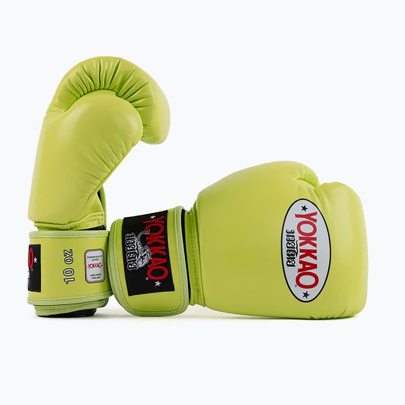 YOKKAO Matrix lime punch férfi boxkesztyű 3