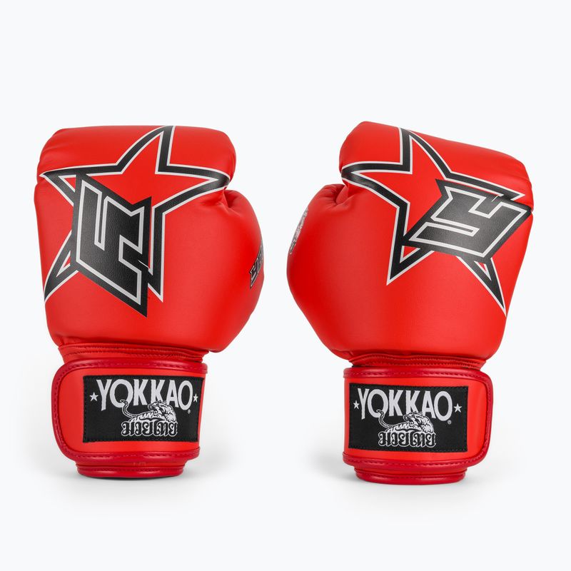 Boxkesztyű YOKKAO Institution Boxing red 2