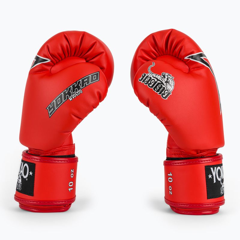 Boxkesztyű YOKKAO Institution Boxing red 4