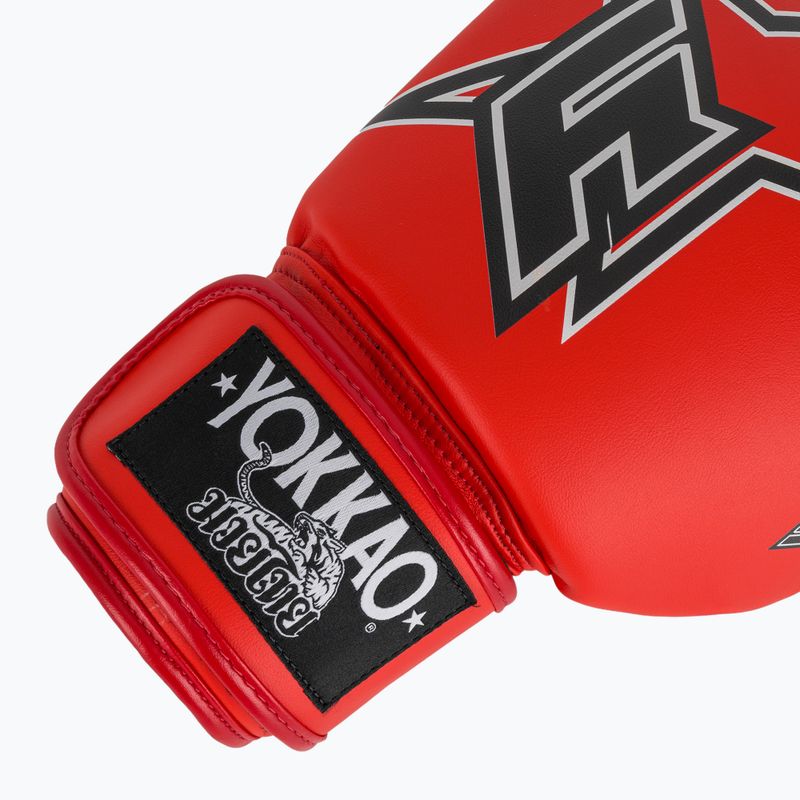 Boxkesztyű YOKKAO Institution Boxing red 6