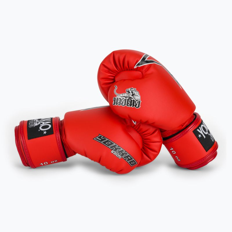 Boxkesztyű YOKKAO Institution Boxing red 7