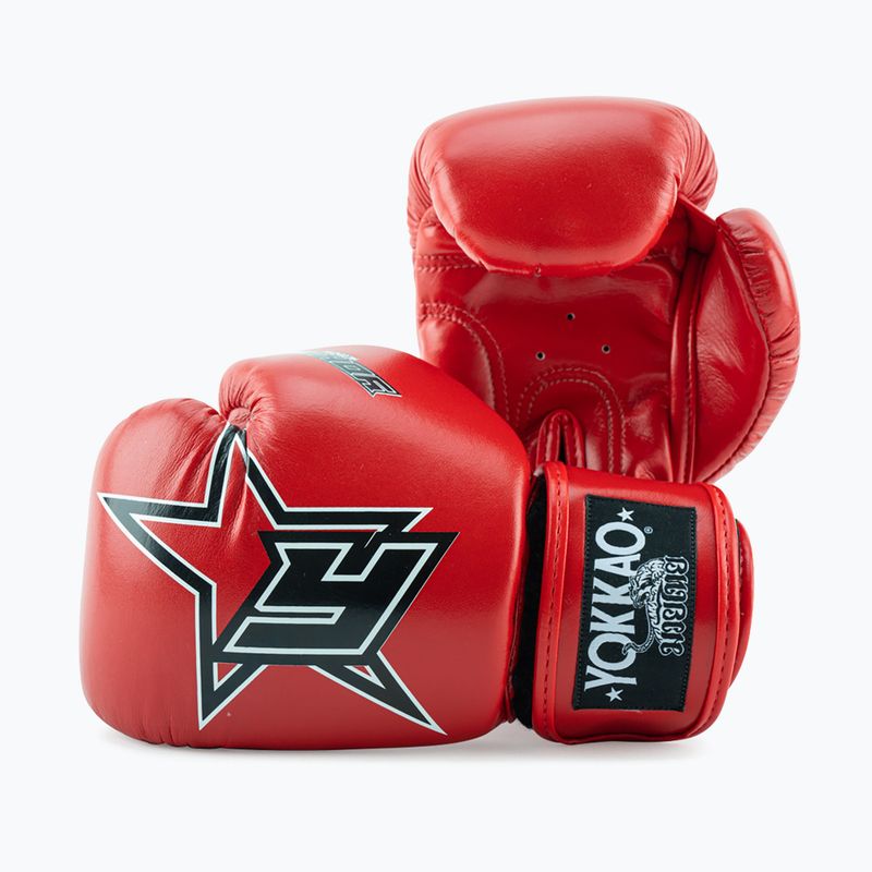 Boxkesztyű YOKKAO Institution Boxing red 2