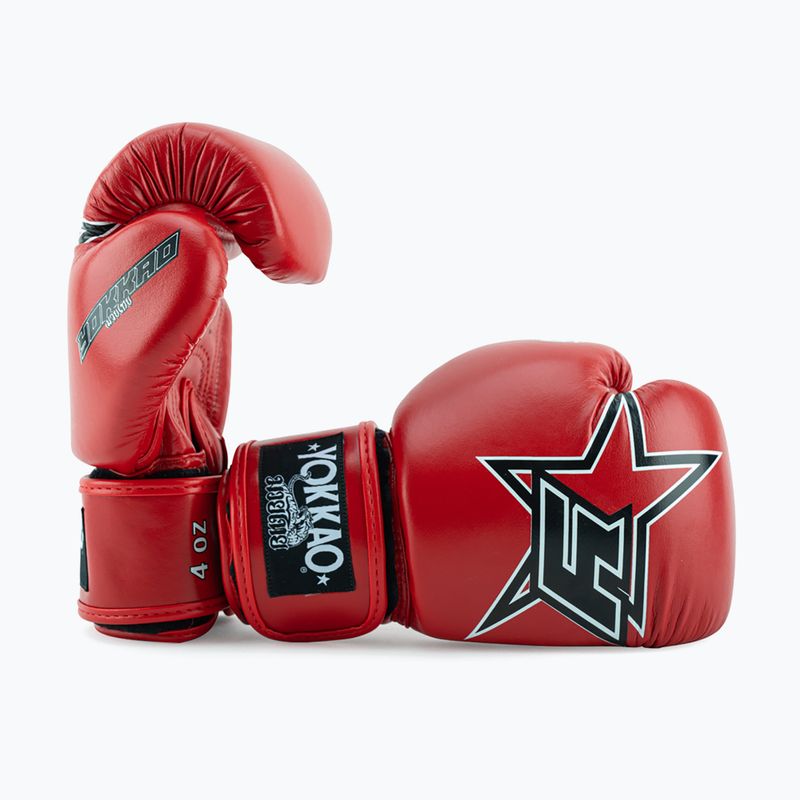 Boxkesztyű YOKKAO Institution Boxing red 3