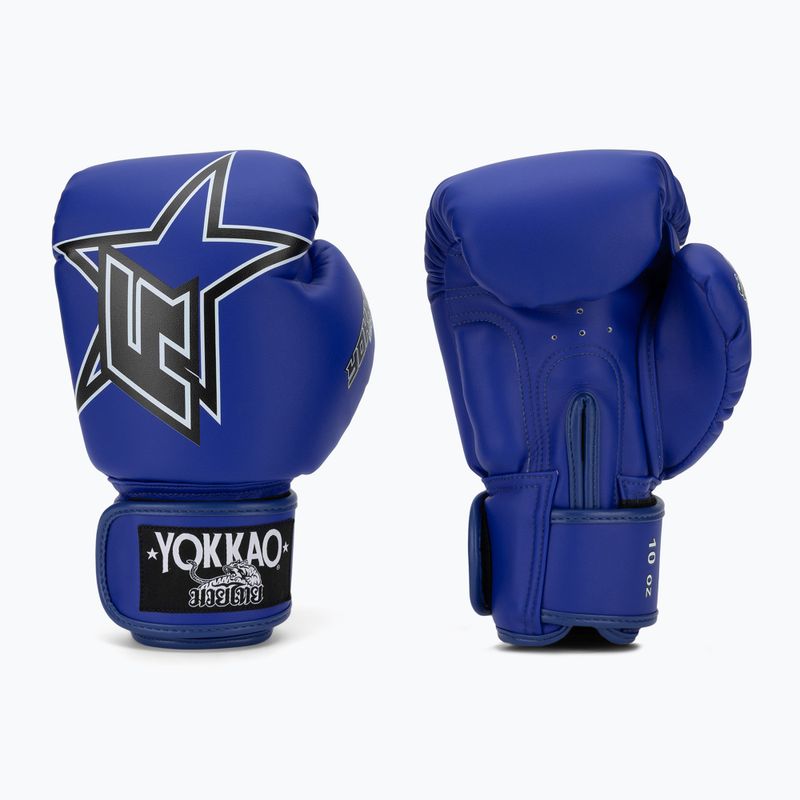 Boxkesztyű YOKKAO Institution Boxing blue