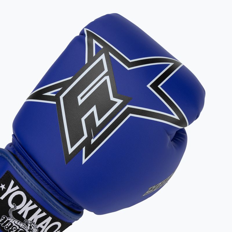 Boxkesztyű YOKKAO Institution Boxing blue 5