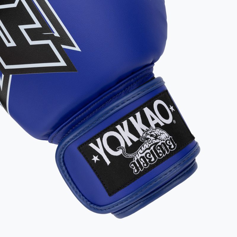 Boxkesztyű YOKKAO Institution Boxing blue 6