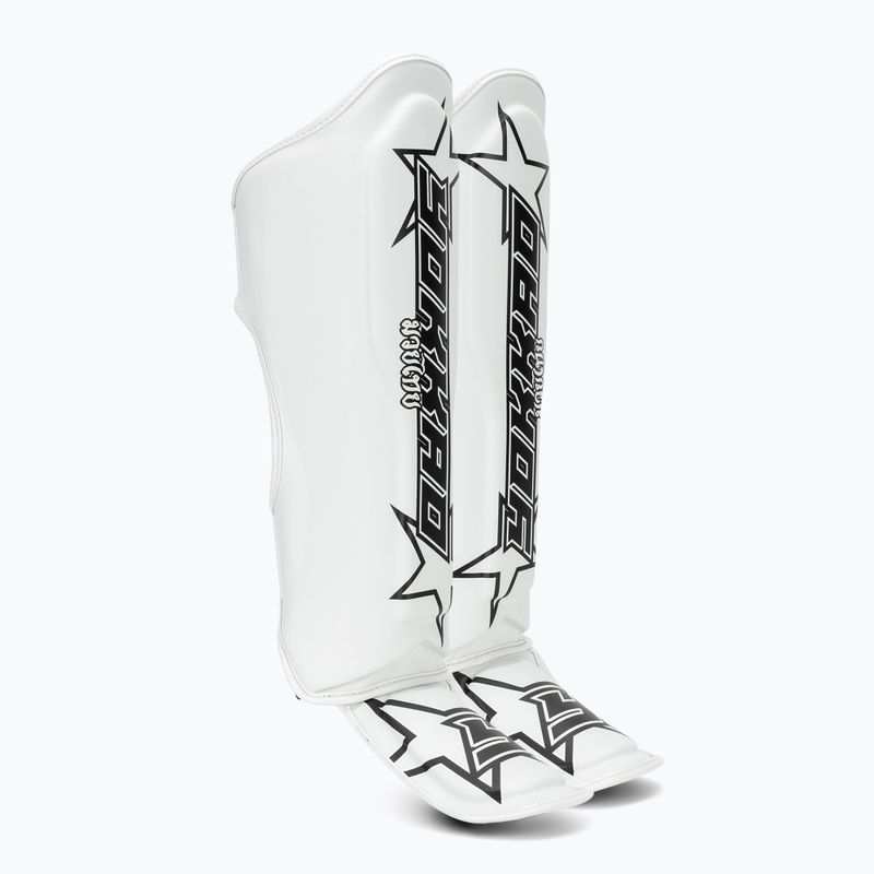 Sípcsont- és lábfejvédők YOKKAO Institution white