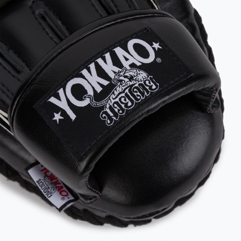 YOKKAO Institution Focus Mitts-Close edzés korongok fekete FYMS-1 4