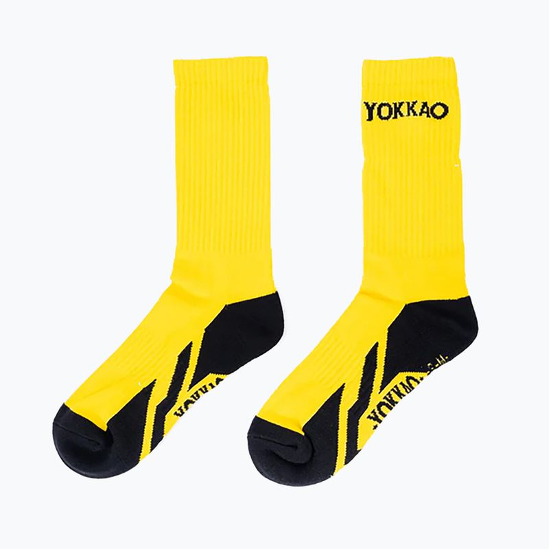 Férfi YOKKAO Classic sárga zokni