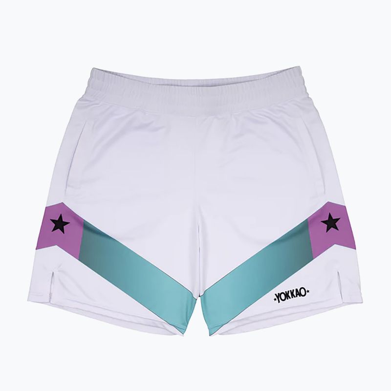 Férfi sportnadrág YOKKAO Vert Workout white