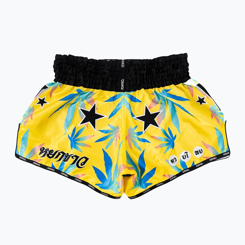 Férfi sportnadrág YOKKAO Wax CarbonFit yellow 2