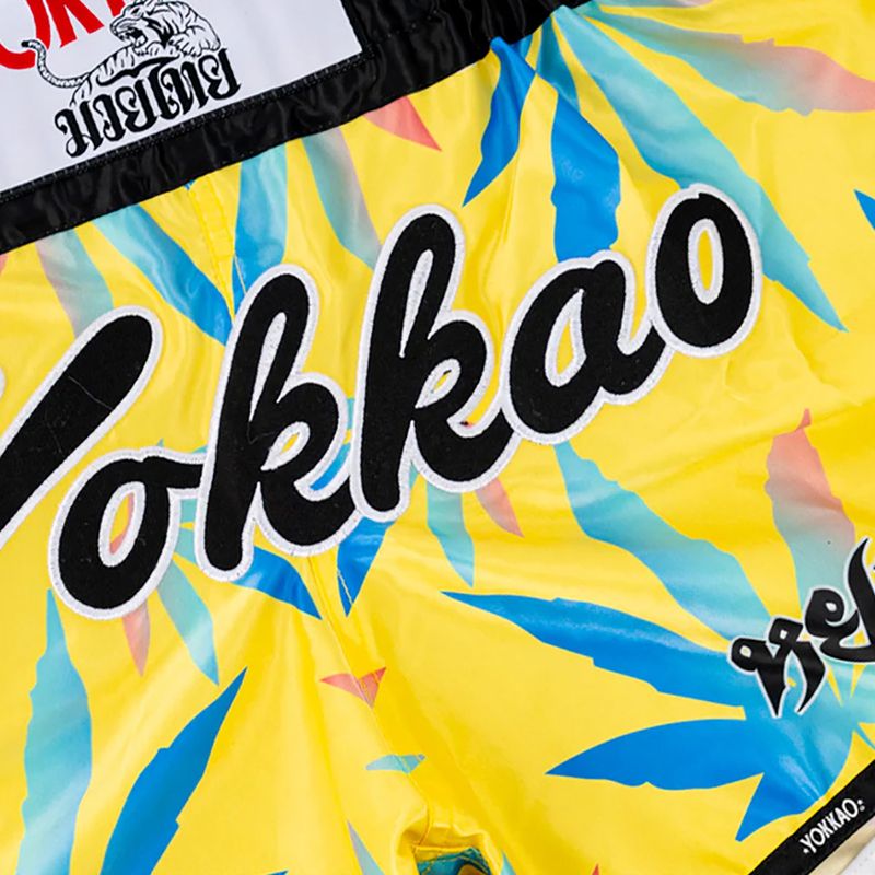 Férfi sportnadrág YOKKAO Wax CarbonFit yellow 3