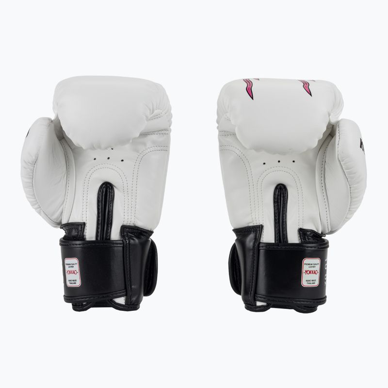 Férfi bokszkesztyűk YOKKAO East Club white 3