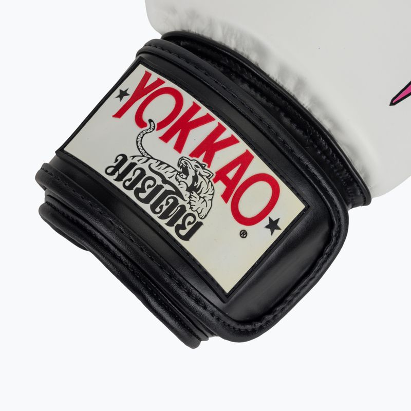 Férfi bokszkesztyűk YOKKAO East Club white 6