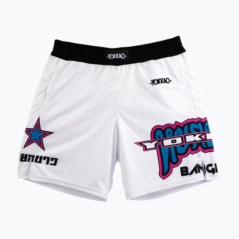 Férfi sportnadrág YOKKAO East Club Fight white