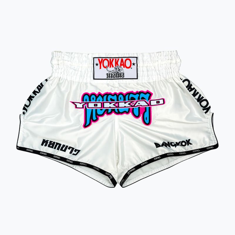 Férfi sportnadrág YOKKAO East Club Fight white