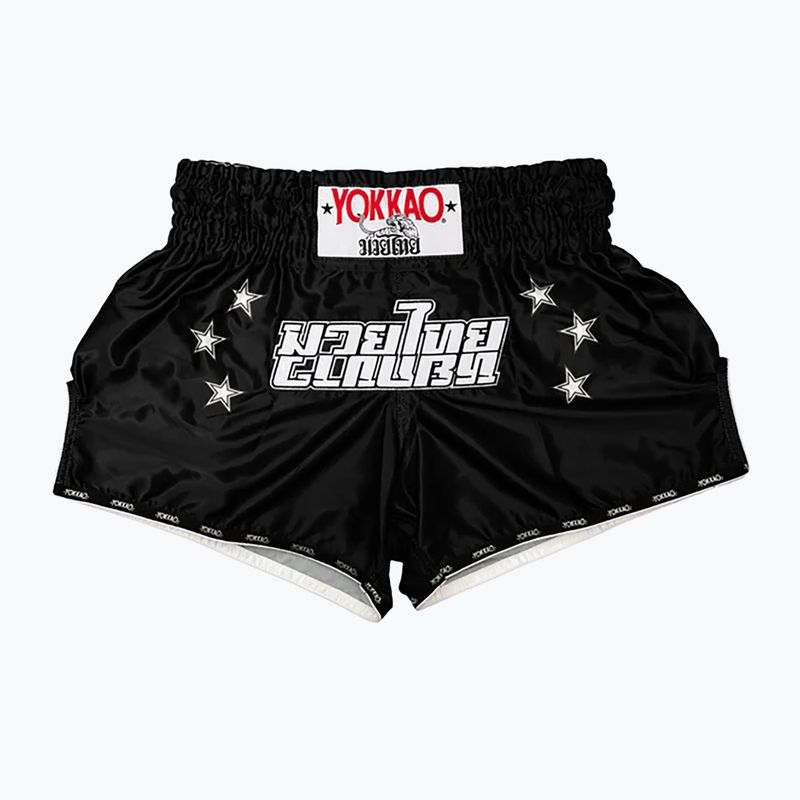 Férfi sportnadrág YOKKAO Lettering Fight black