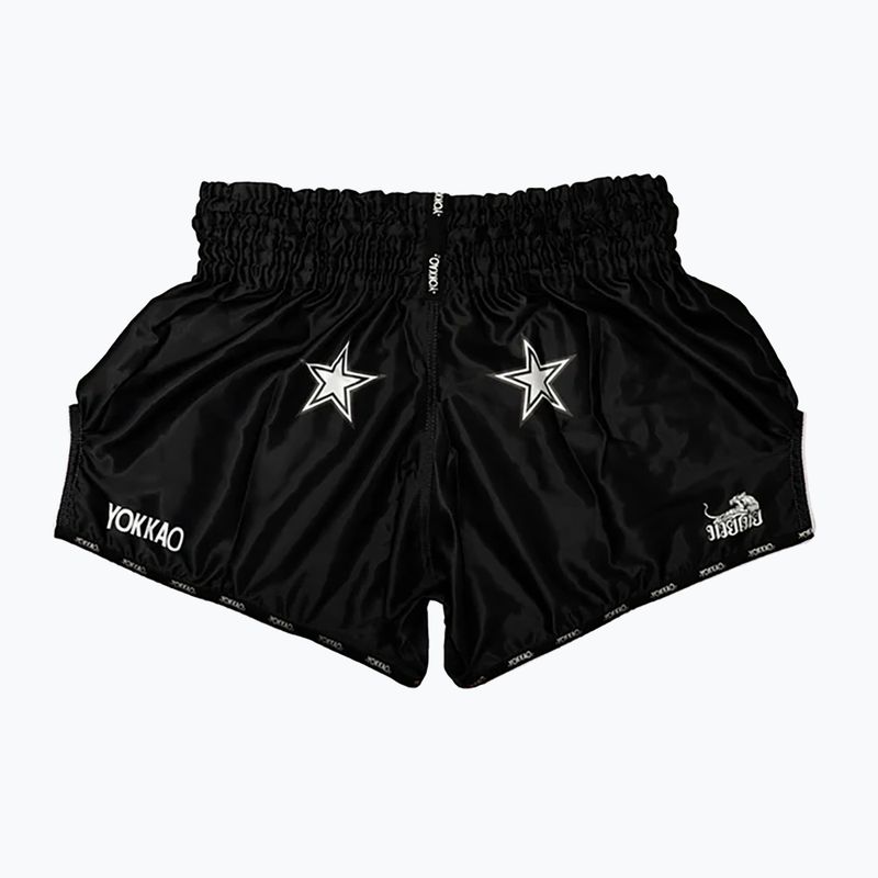 Férfi sportnadrág YOKKAO Lettering Fight black 2