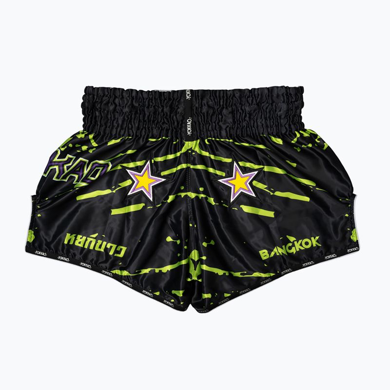 Férfi edzőshort YOKKAO Angry Bull Muay Thai black 2