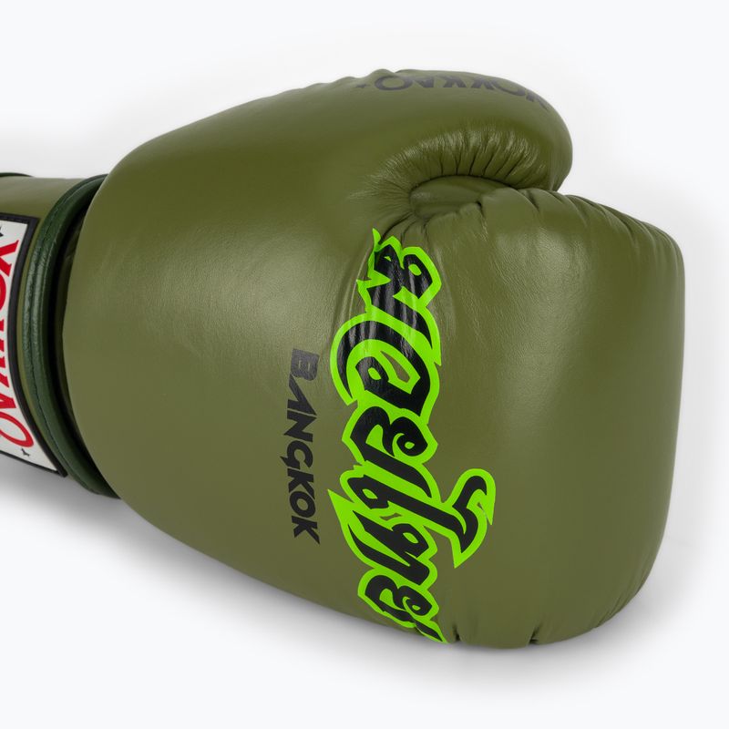 Boxkesztyű YOKKAO Late Show Boxing olive 5