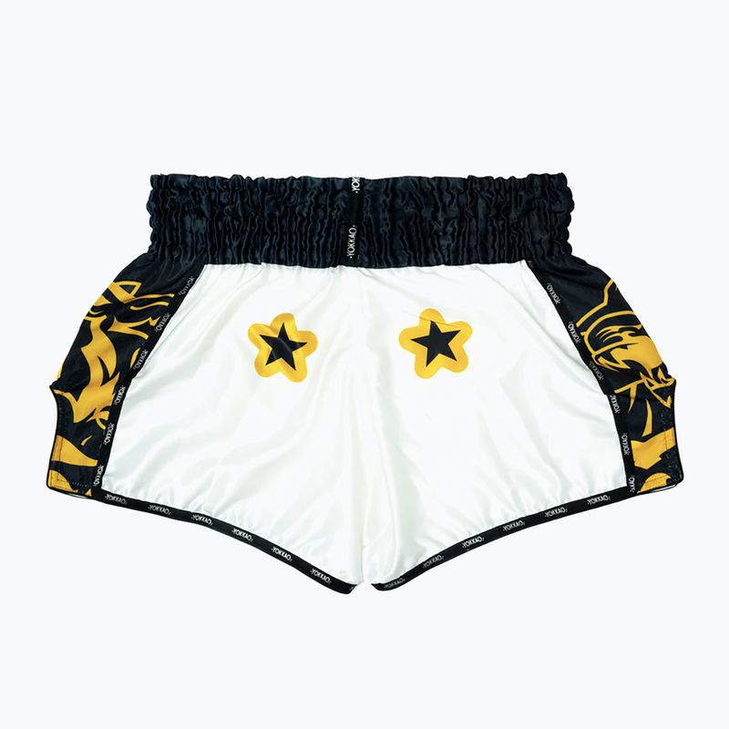 Férfi edzőnadrág YOKKAO Original Muay Thai white 2