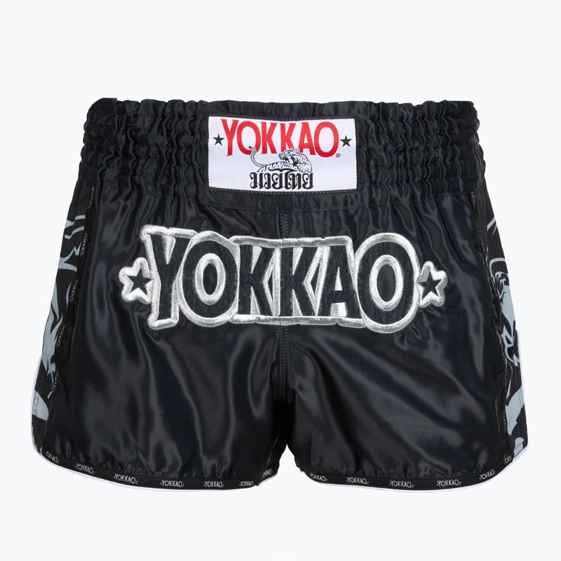 Férfi edzőnadrág YOKKAO Original Muay Thai black