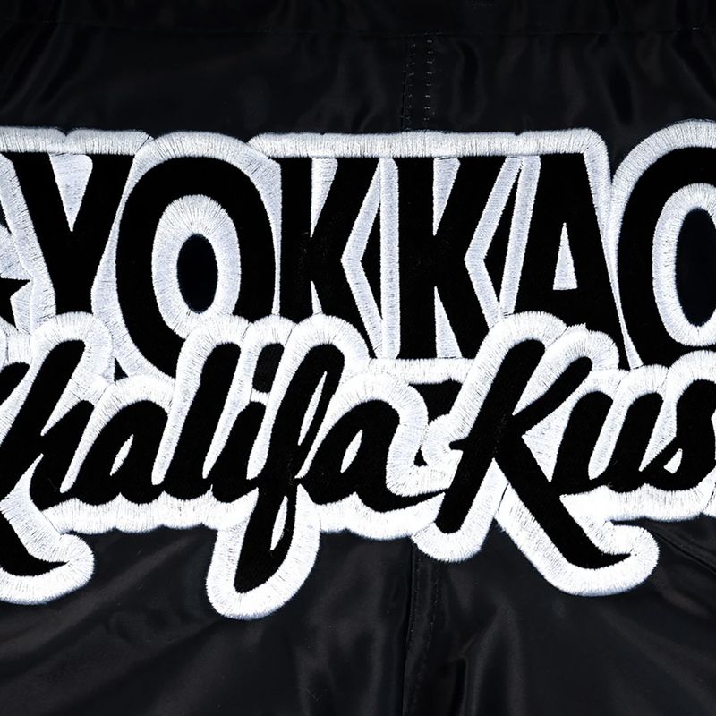 Férfi edzőshort YOKKAO Khalifa Kush Muay Thai black 4