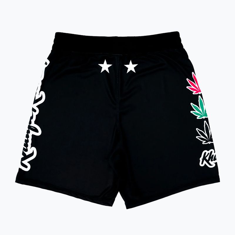 Férfi edzőshort YOKKAO Khalifa Kush Workout black 2