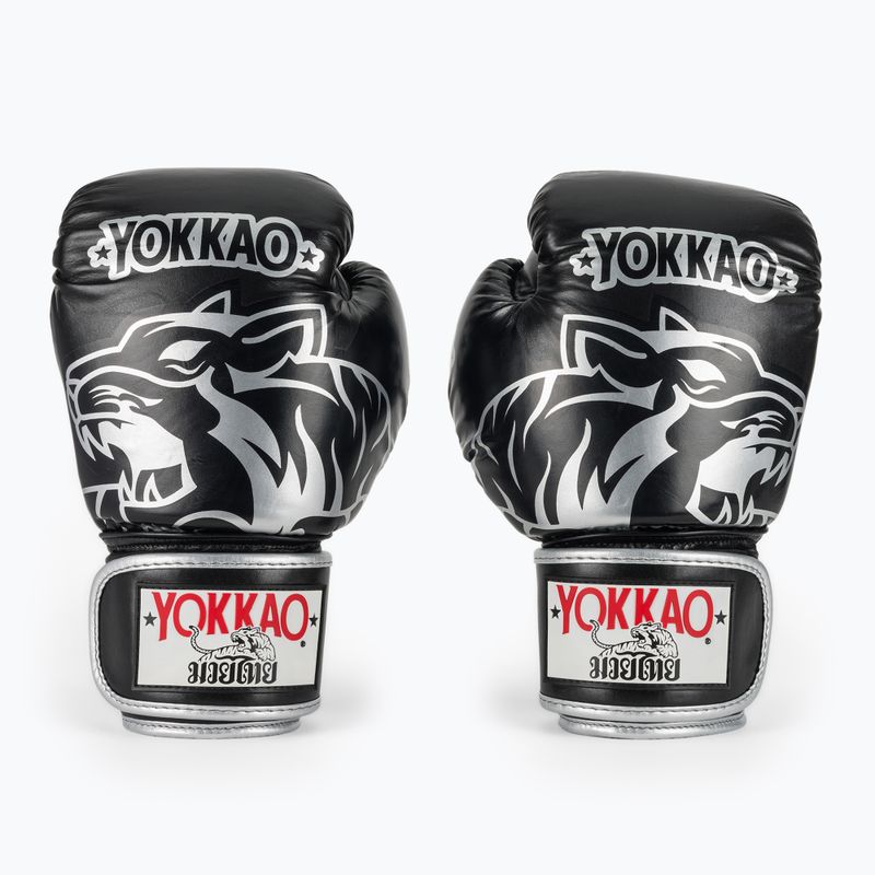 Boxkesztyű YOKKAO Original Boxing Gloves absolute black 2