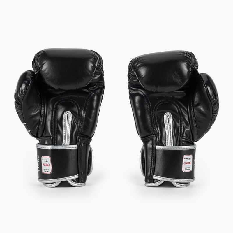 Boxkesztyű YOKKAO Original Boxing Gloves absolute black 3