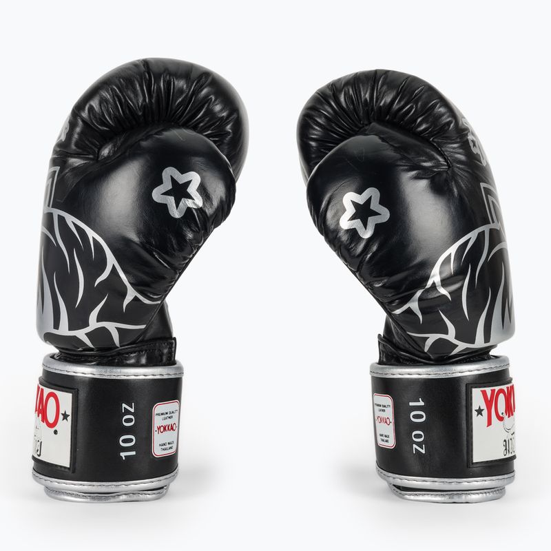 Boxkesztyű YOKKAO Original Boxing Gloves absolute black 4