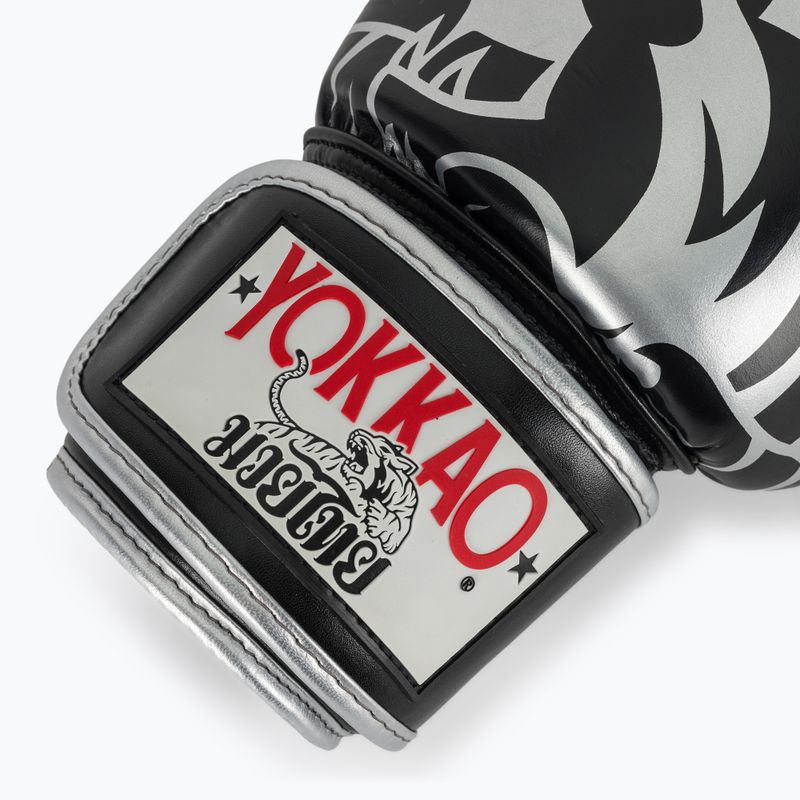 Boxkesztyű YOKKAO Original Boxing Gloves absolute black 6