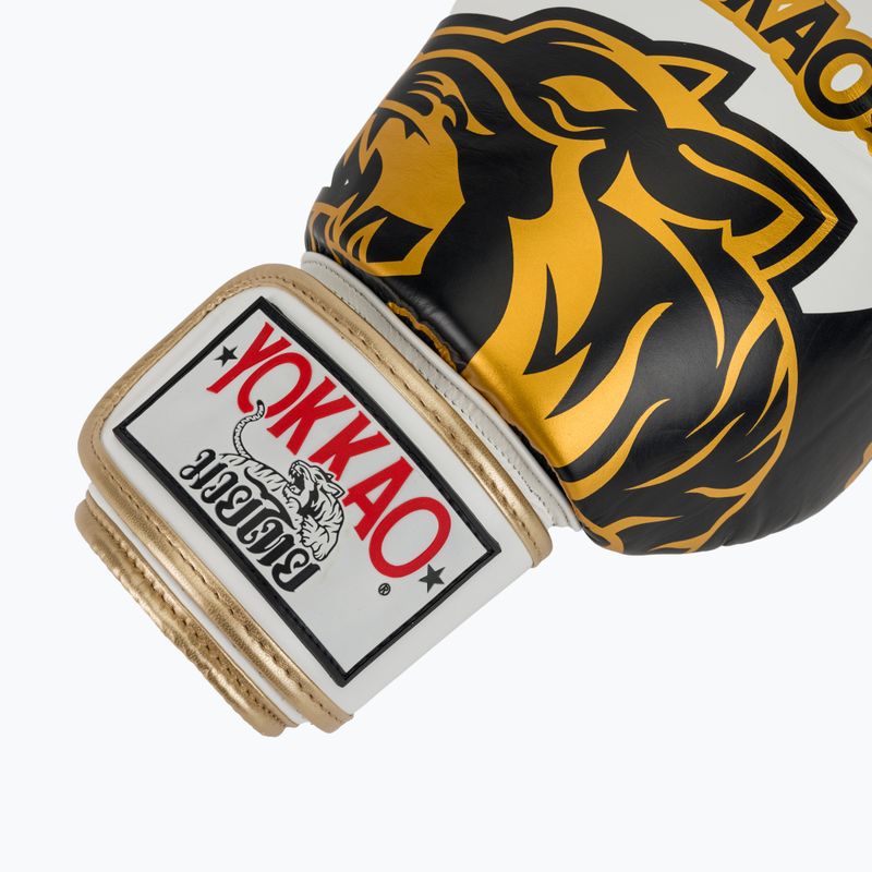 Boxkesztyű YOKKAO Original Boxing Gloves absolute white 6