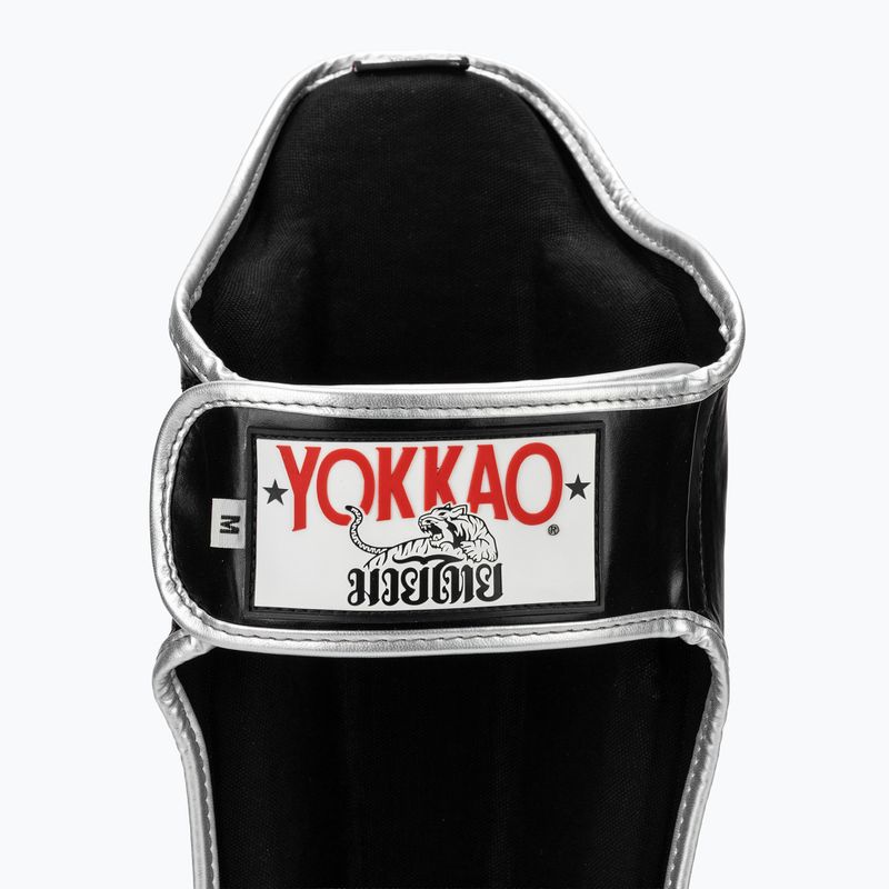 Sípcsont- és lábfejvédők YOKKAO Original absolute black 7