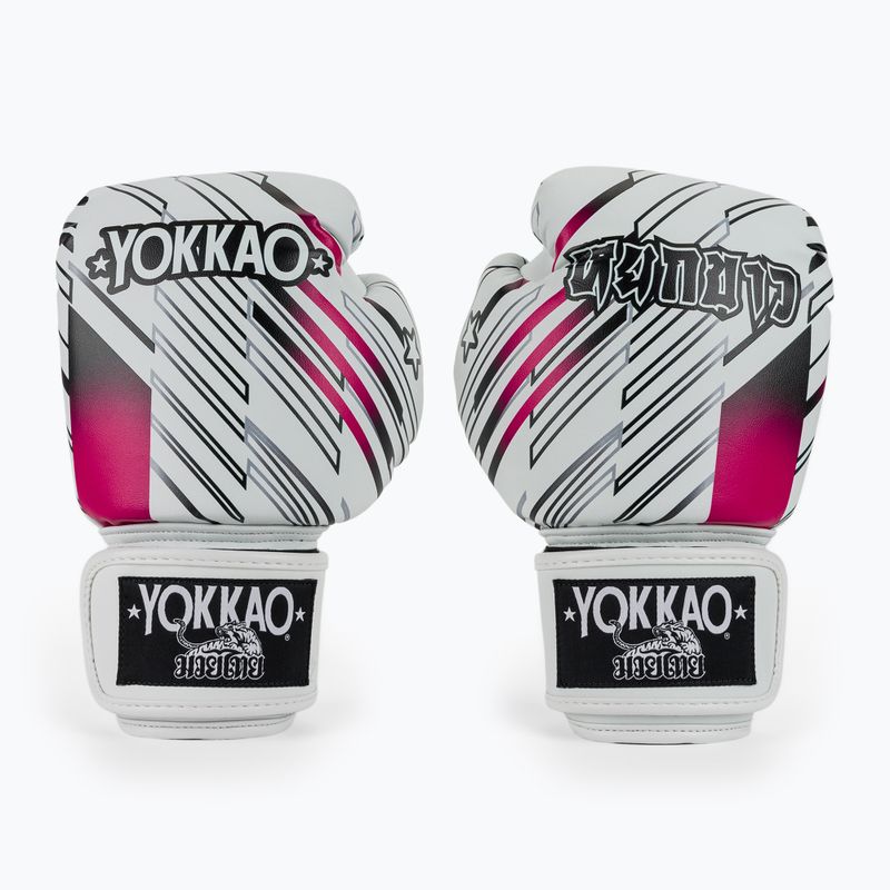 Boxkesztyű YOKKAO Power Boxing white 2