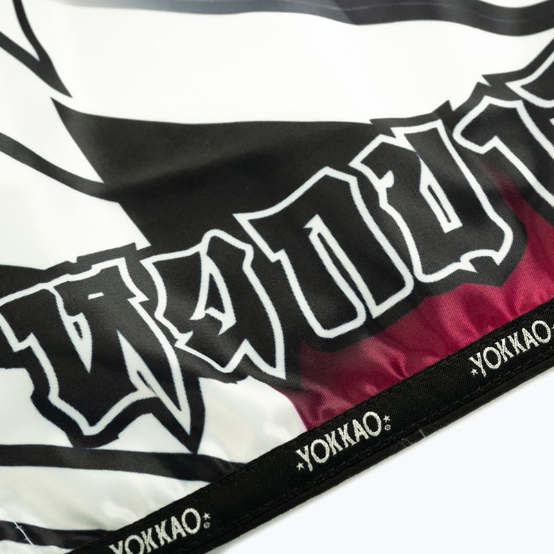 Férfi edzőshort YOKKAO Power Muay Thai white 5