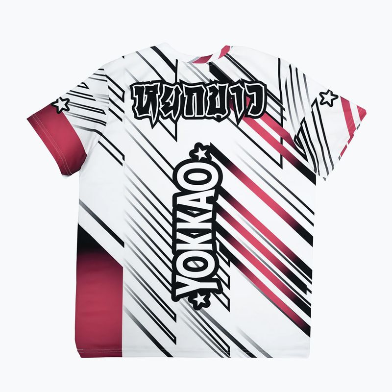 Férfi edzőpóló YOKKAO Power Workout white 2