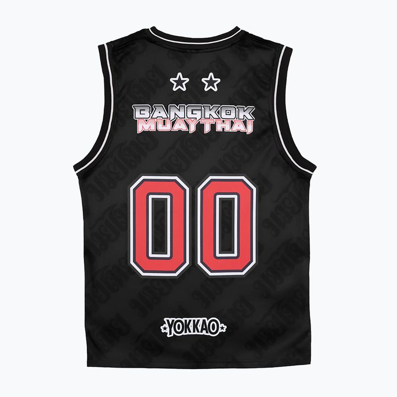 Férfi edzőpóló YOKKAO Basket Bridge Tank Top black 2