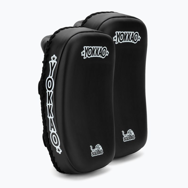 Edzőpajzsok YOKKAO Freestyle Kicking Pads 2 pcs. black